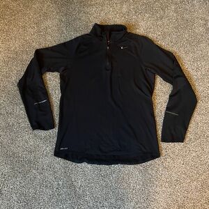 Men’s Nike Black Dri-FIT Running Top